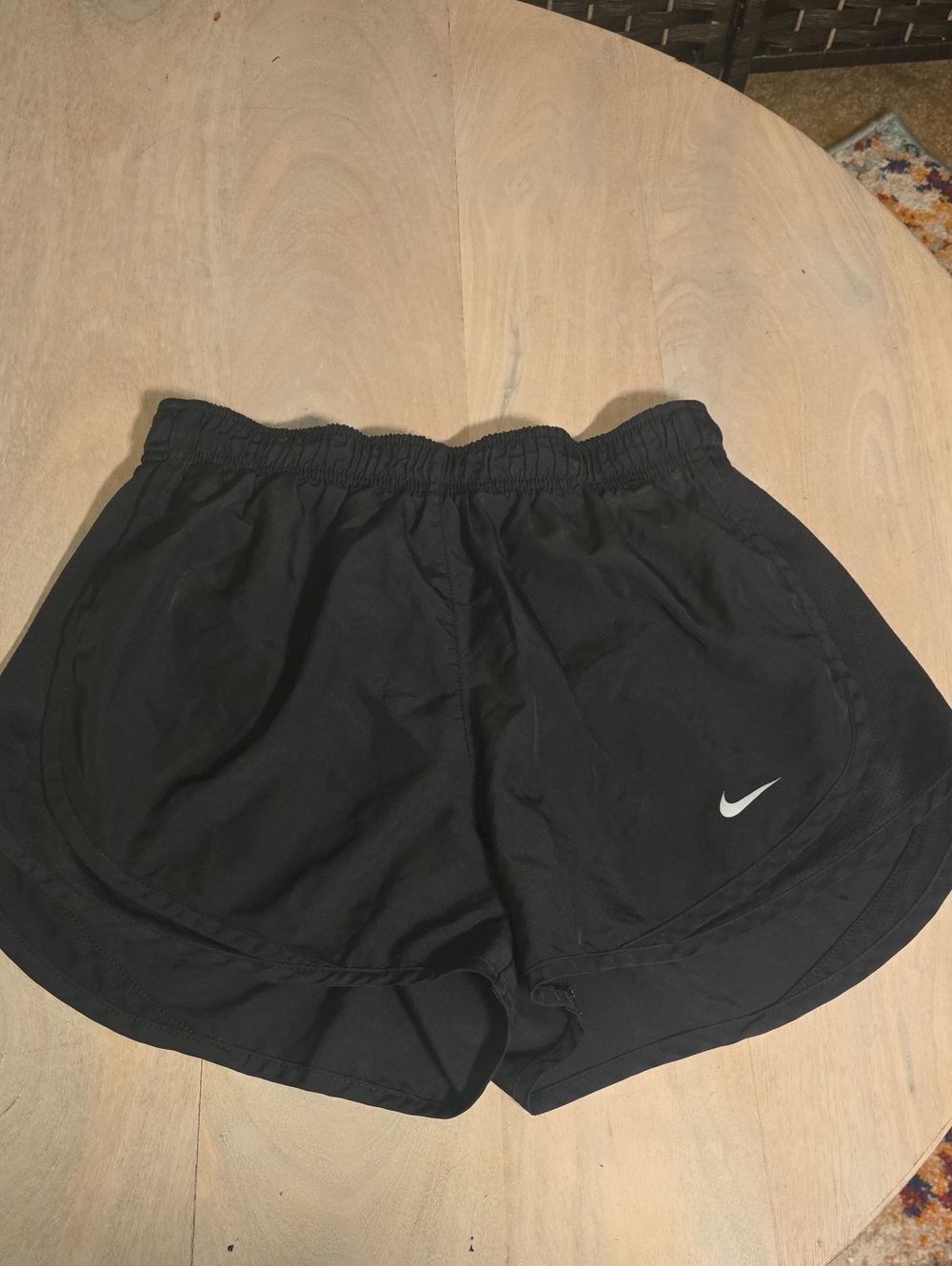 Nike Black Dri-FIT Tempo Lined Running Shorts - Size Small